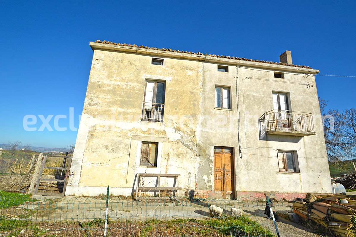 House independent with open and panoramic view for sale in Abruzzo