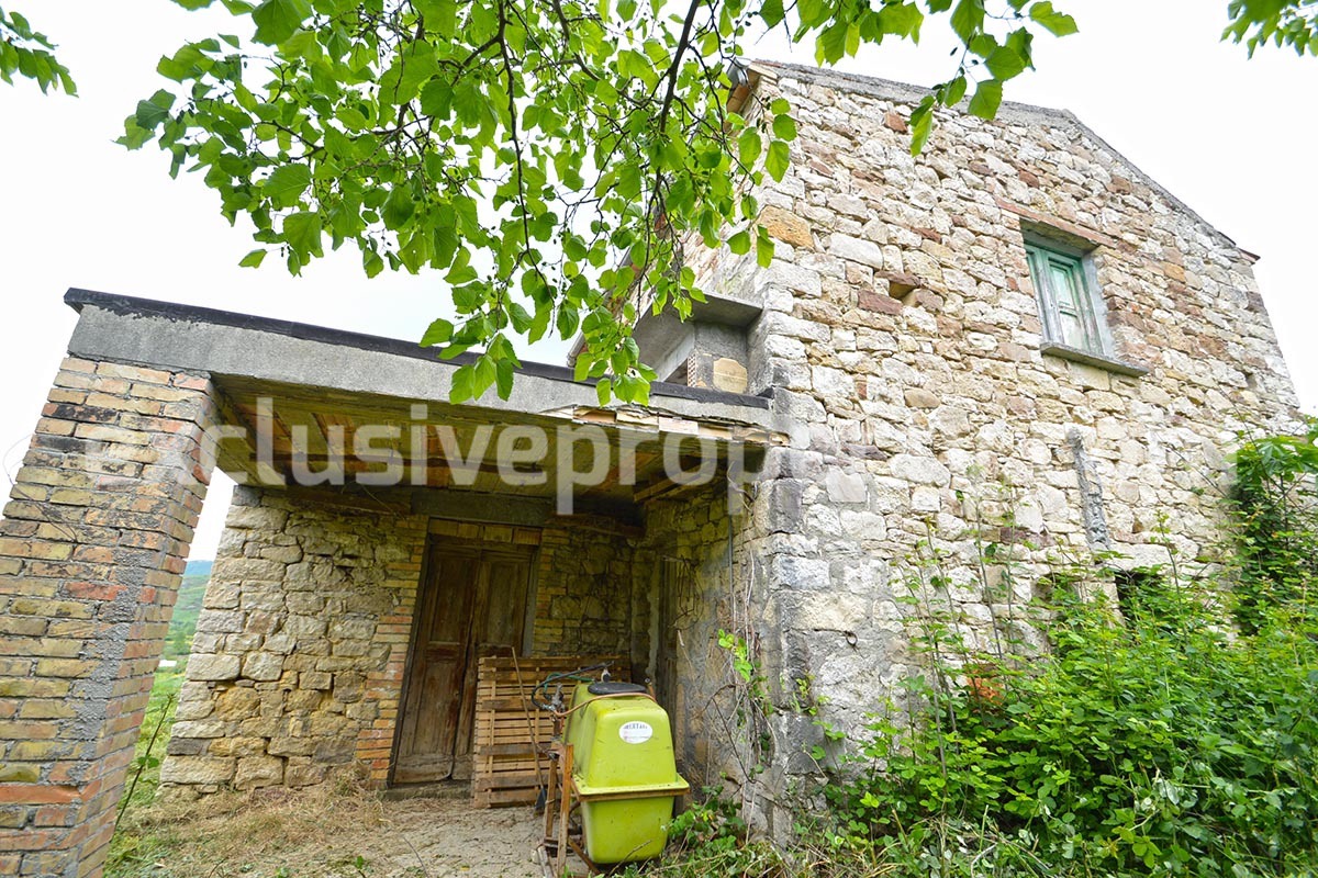 Stone cottage with land for sale in Abruzzo - Carpineto Sinello - Italy 25