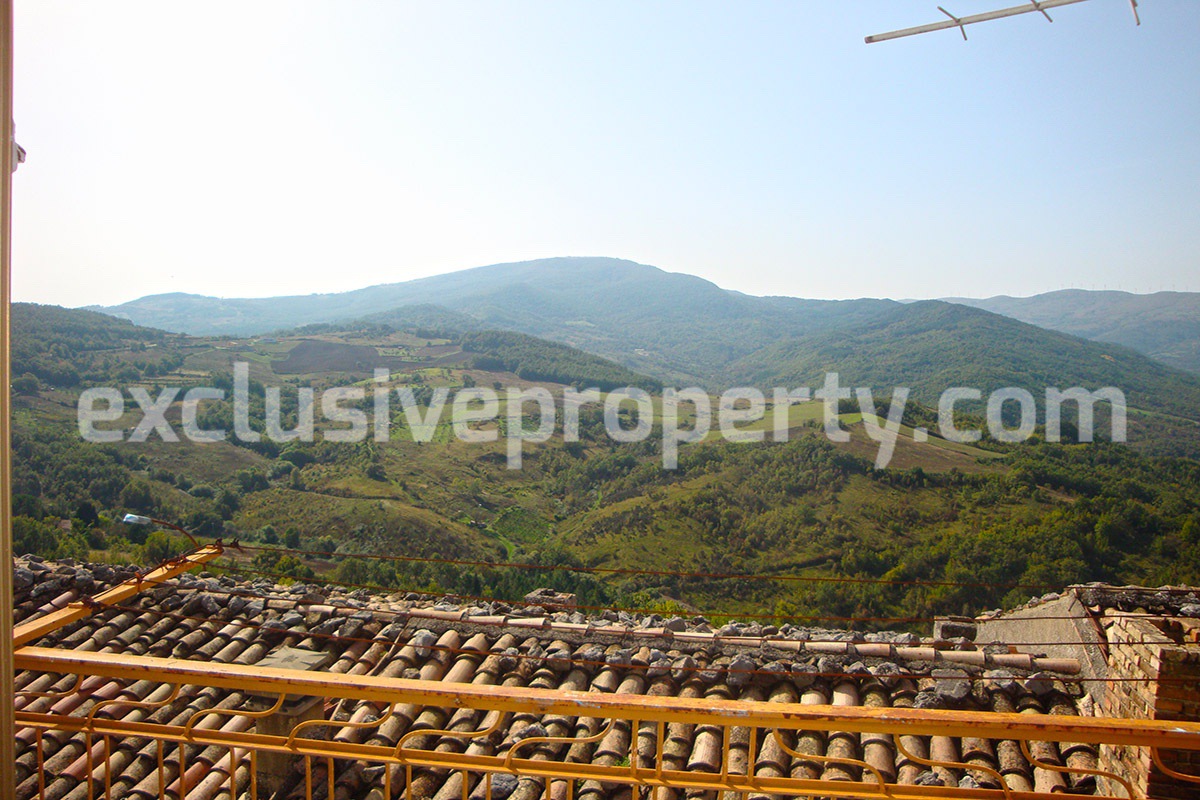 Detached house with wood oven for sale on Abruzzo hills 7