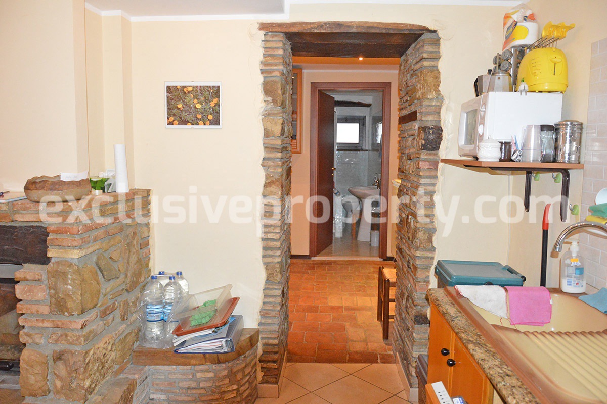 Charming renovated stone house with panoramic terrace for sale 15