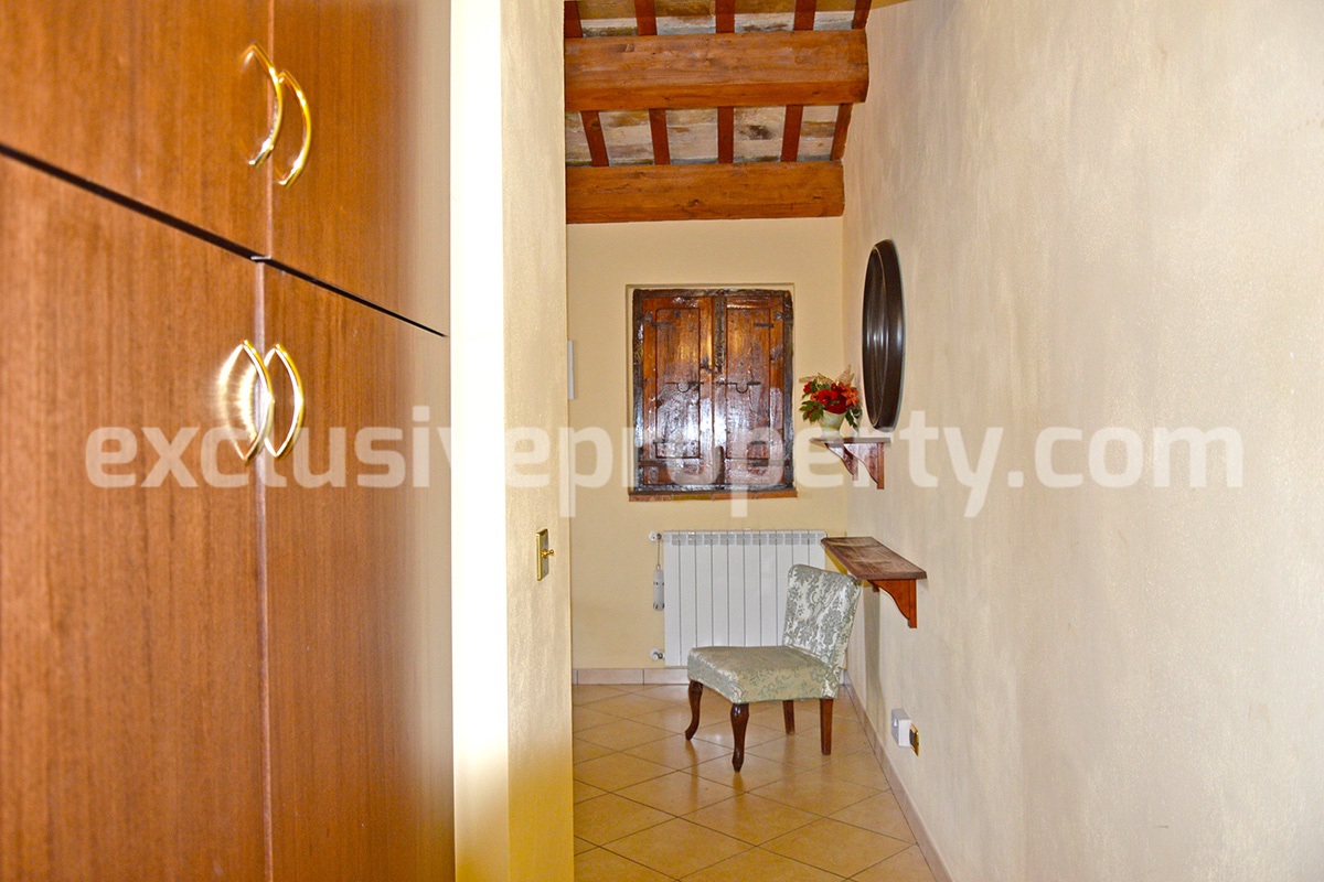Charming renovated stone house with panoramic terrace for sale 23