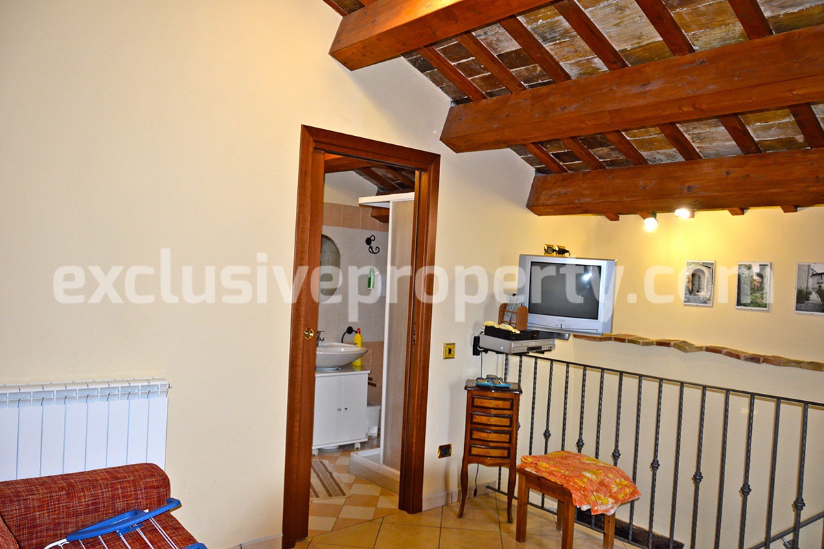 Charming renovated stone house with panoramic terrace for sale 26
