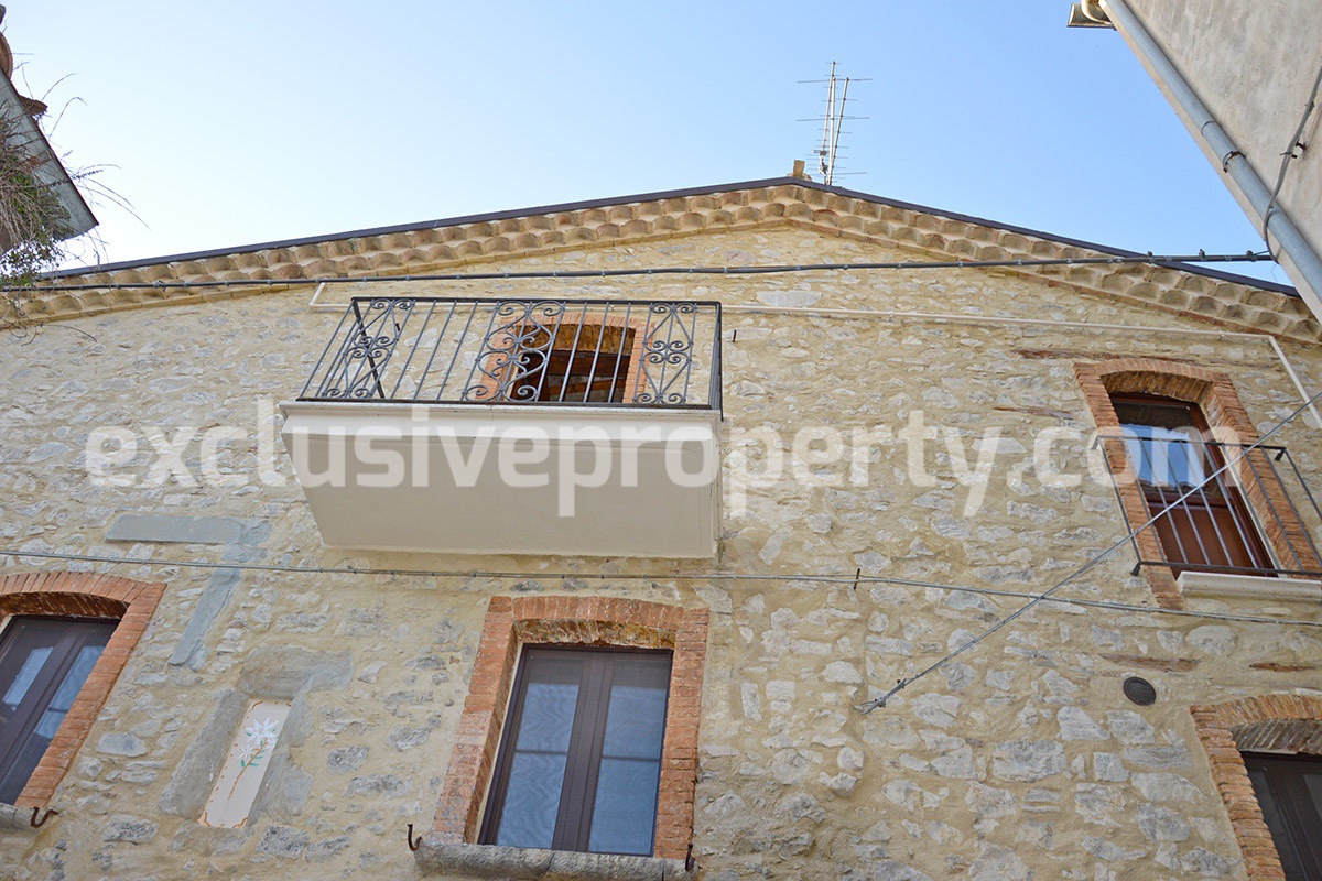 Charming renovated stone house with panoramic terrace for sale 3