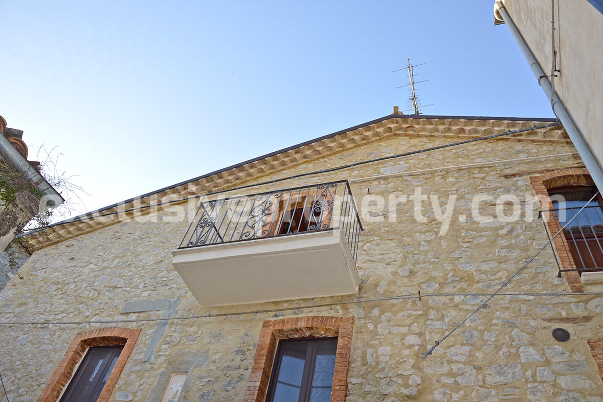 Charming renovated stone house with panoramic terrace for sale 4