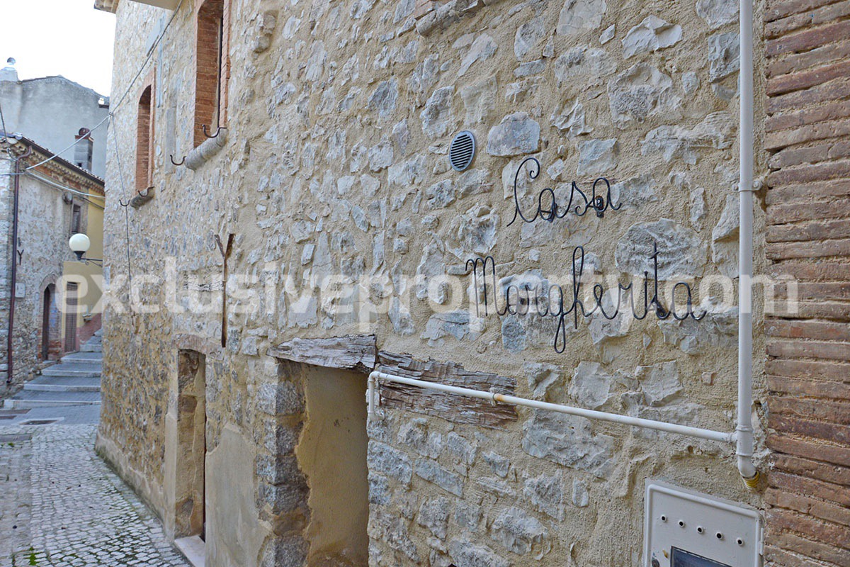 Charming renovated stone house with panoramic terrace for sale 41