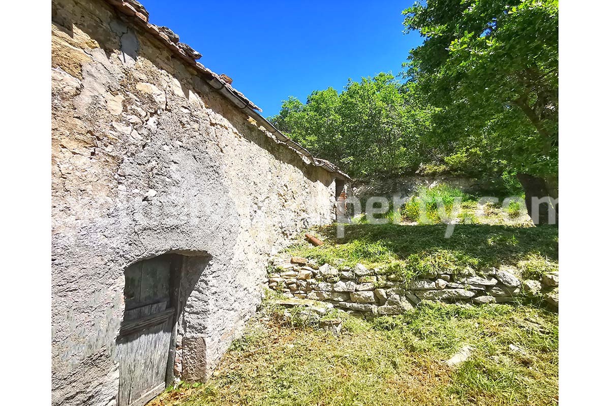 Old stone farmhouse to be restored for sale in Salito - Molise 4