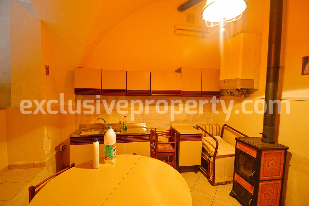 Spacious property in stone with little entrance terrace garage and garden for sale 9