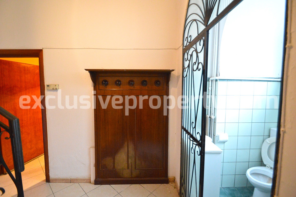 Spacious property in stone with little entrance terrace garage and garden for sale 13
