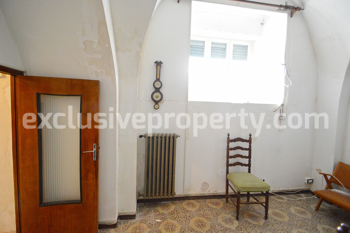 Spacious property in stone with little entrance terrace garage and garden for sale 20