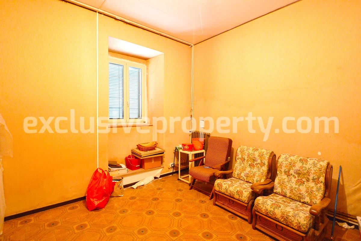 Spacious property in stone with little entrance terrace garage and garden for sale 32