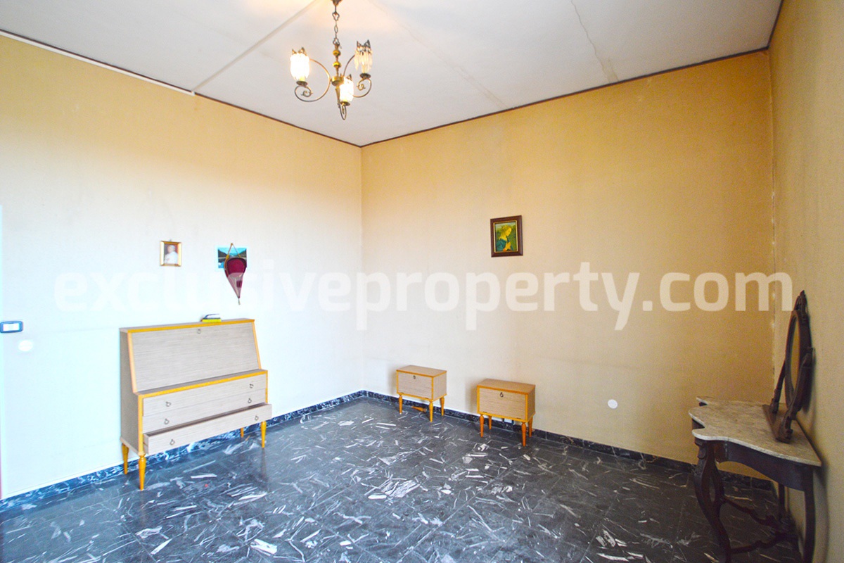 Spacious property in stone with little entrance terrace garage and garden for sale 37