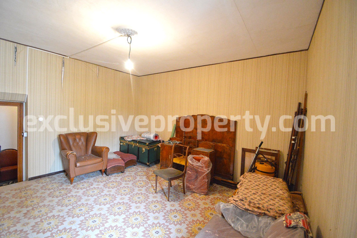 Spacious property in stone with little entrance terrace garage and garden for sale 41