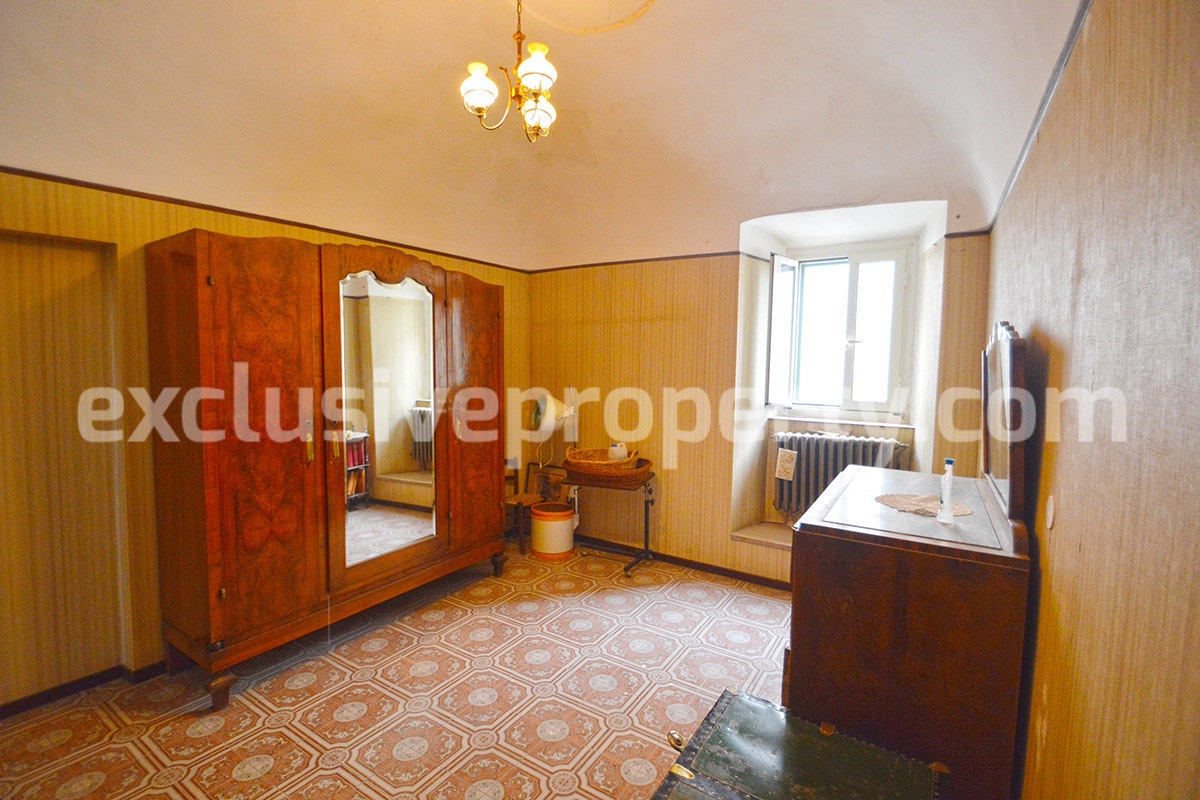 Spacious property in stone with little entrance terrace garage and garden for sale 49