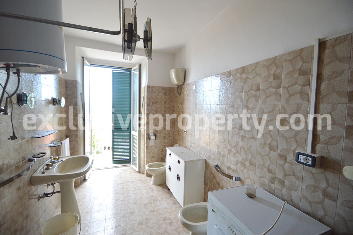 Spacious property in stone with little entrance terrace garage and garden for sale 53