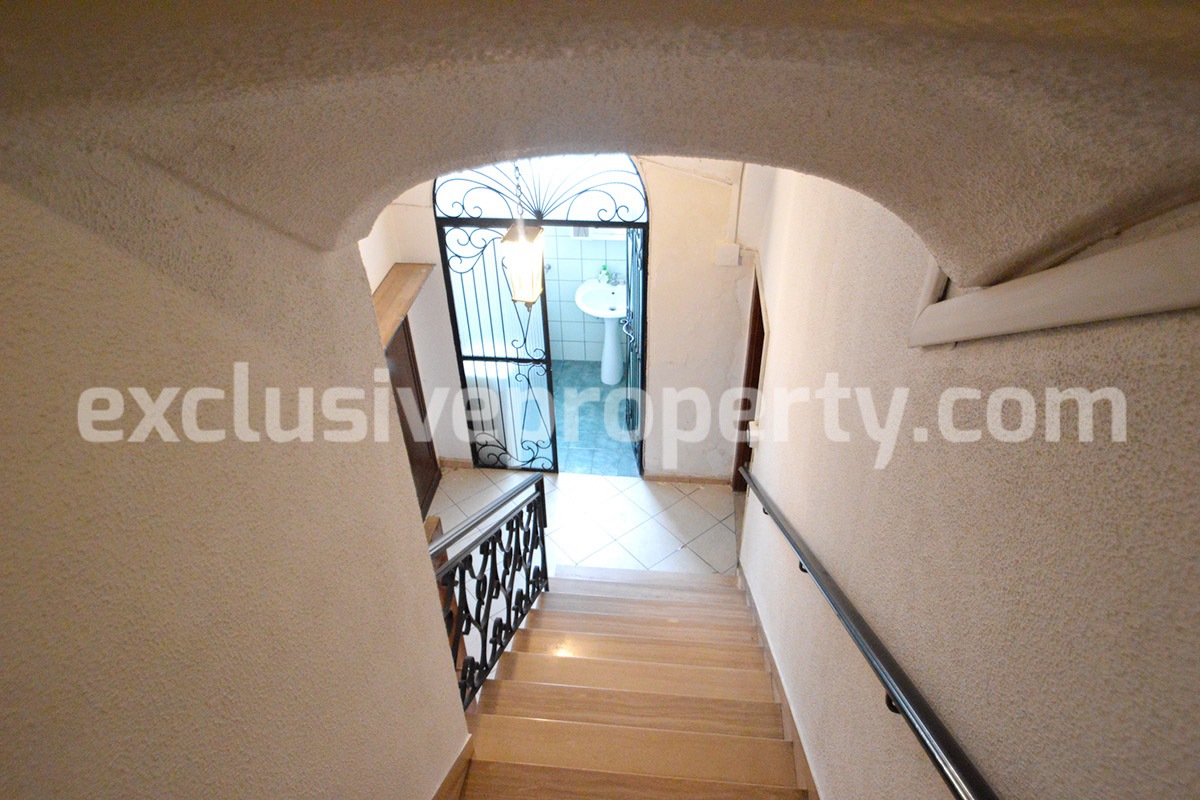 Spacious property in stone with little entrance terrace garage and garden for sale