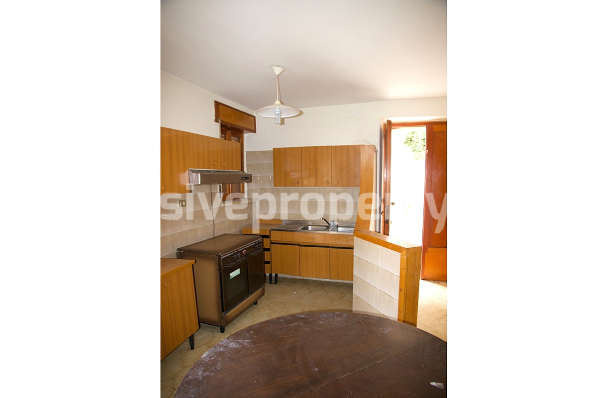 Two bedroom town house overlooking the valley for sale near Campobasso 2