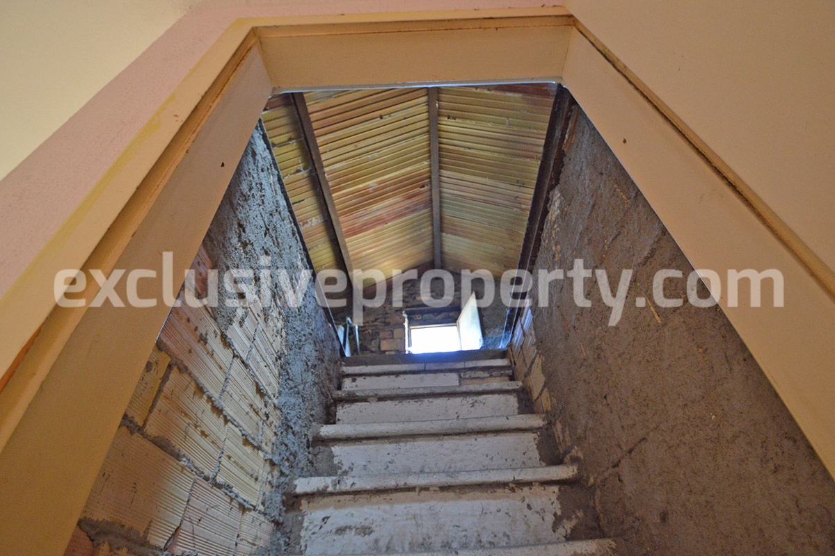 House with terrace in the mountains for sale in Abruzzo Region - Chieti
