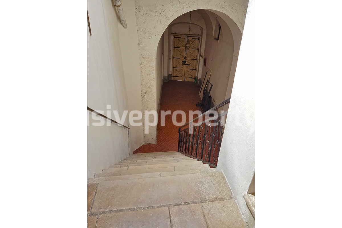 Historic stone house renovated with period details for sale in Molise - Italy