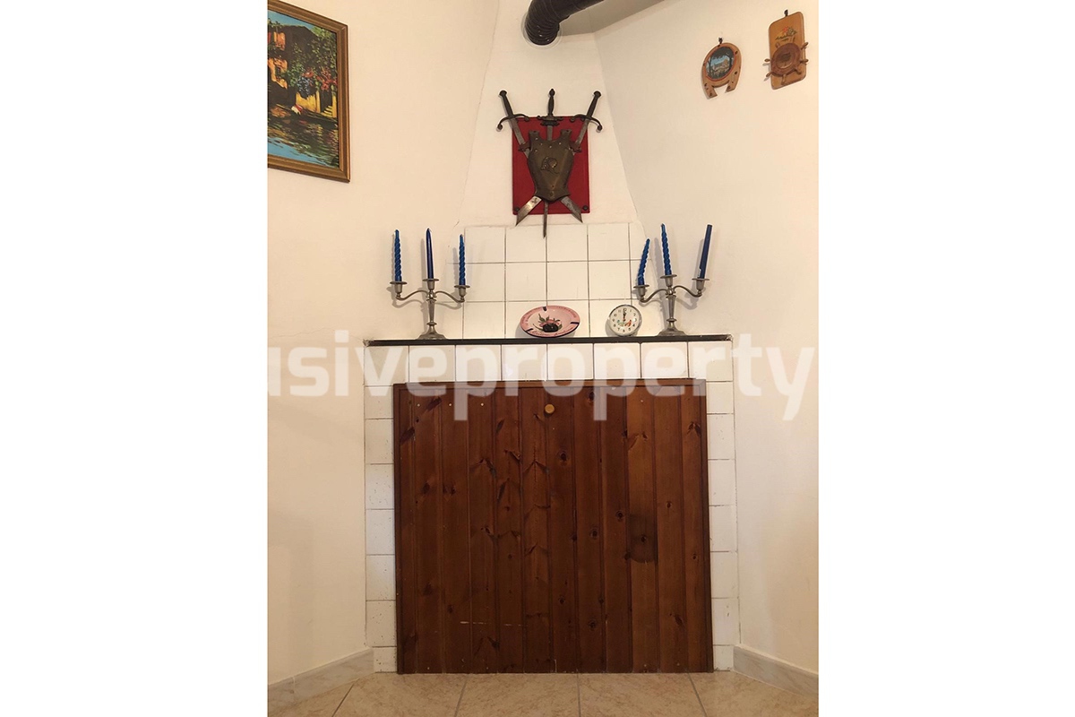 Restored town house with terrace and garage for sale in Abruzzo