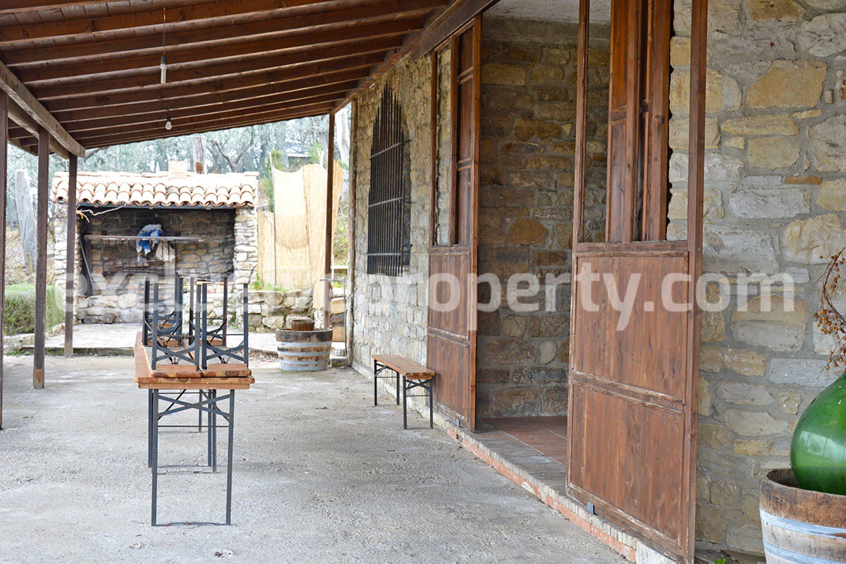 Big stone cottage with olive grove for sale in Cupello close to the sea 5