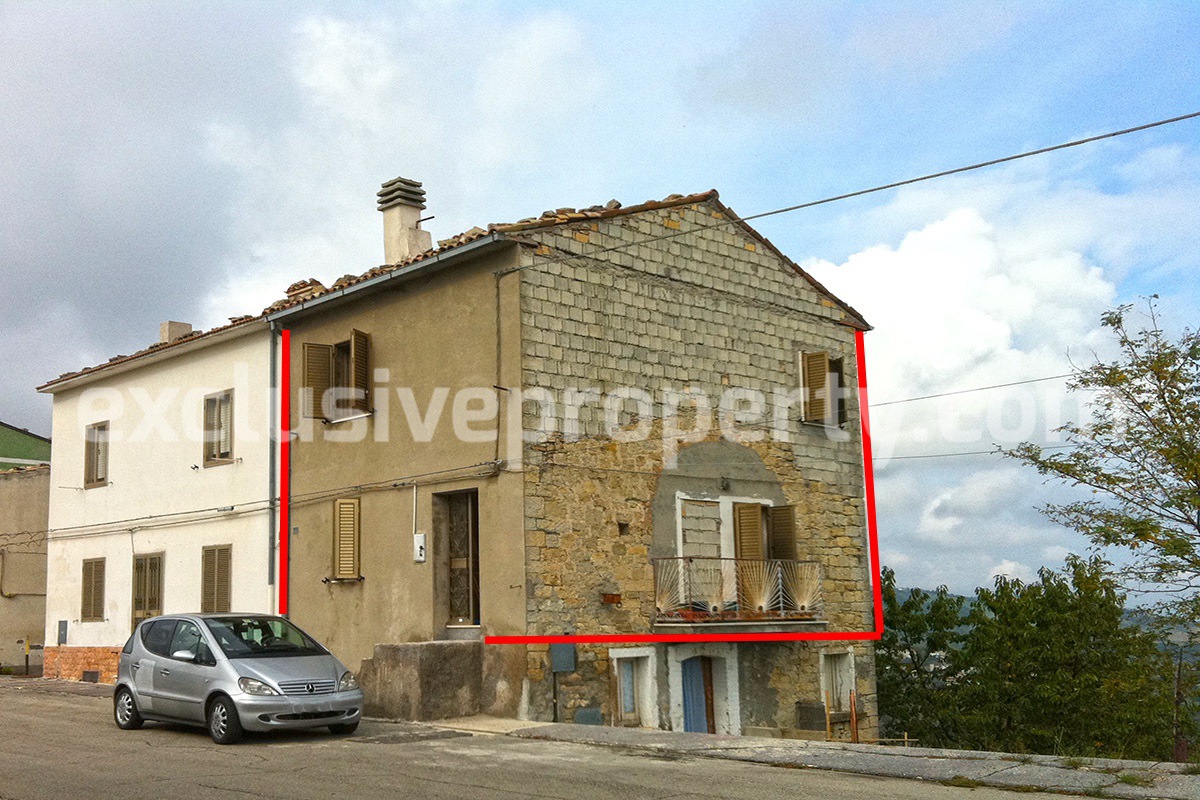 Renovated two bedrooms house for sale in Fraine - Abruzzo