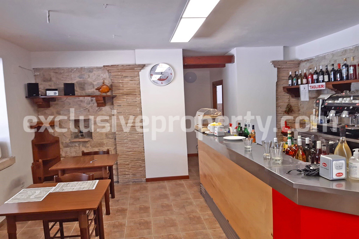 Farm house built from an ancient stone building with land and olive trees for sale in Molise 21
