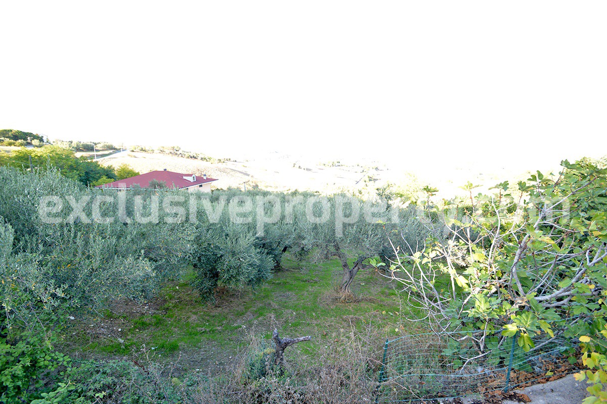 Habitable property with terrace garden and sea view for sale in Abruzzo 26