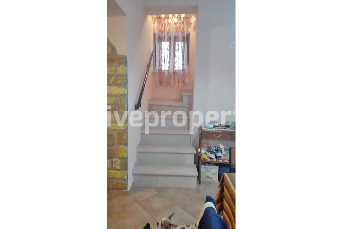 Renovated town house ready to be inhabited for sale in the Abruzzo region