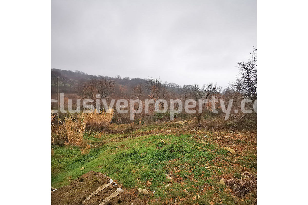 Stand alone stone house with land for sale in Abruzzo 21