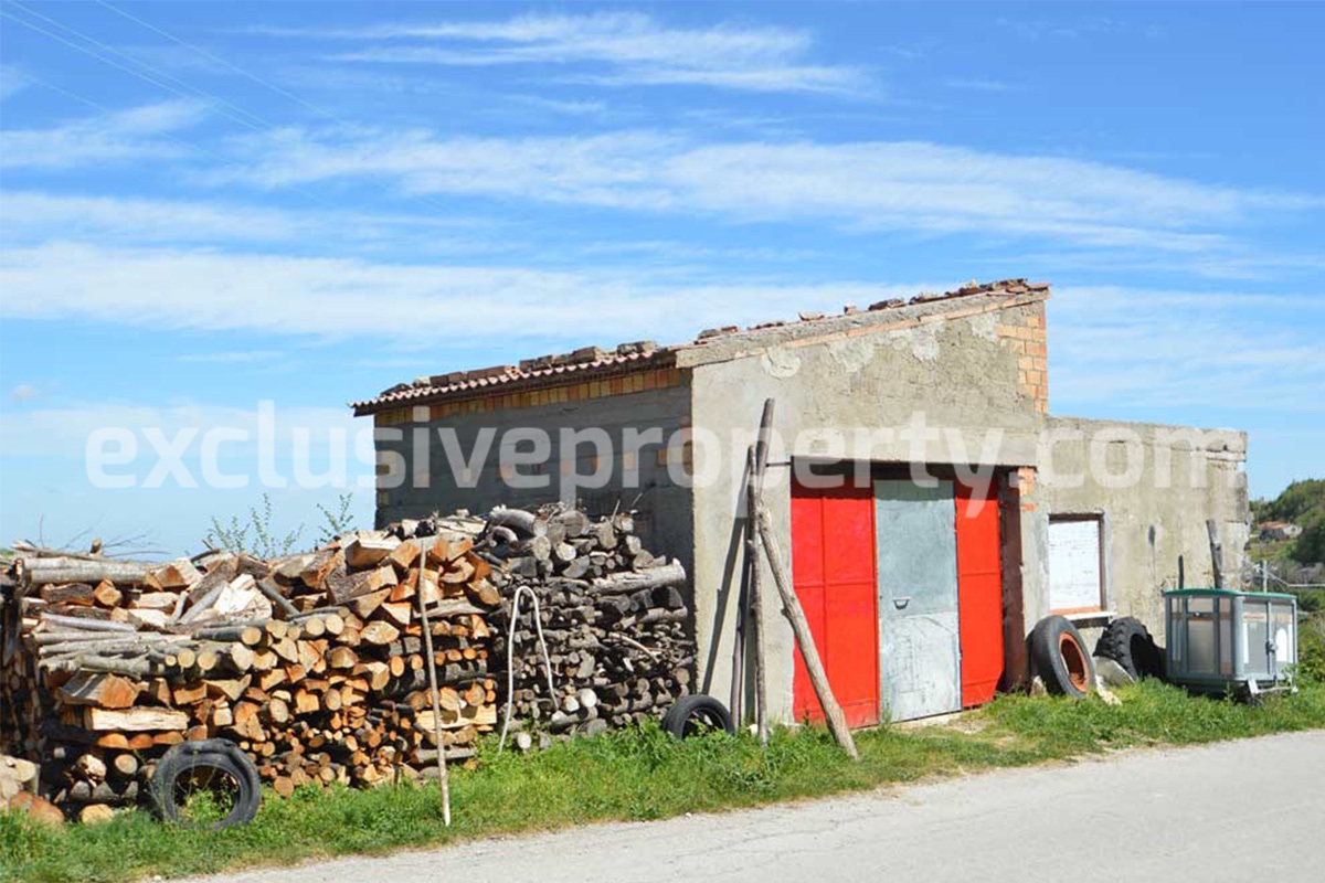 Spacious house with garage and garden for sale in Italy Abruzzo Roccaspinalveti 13