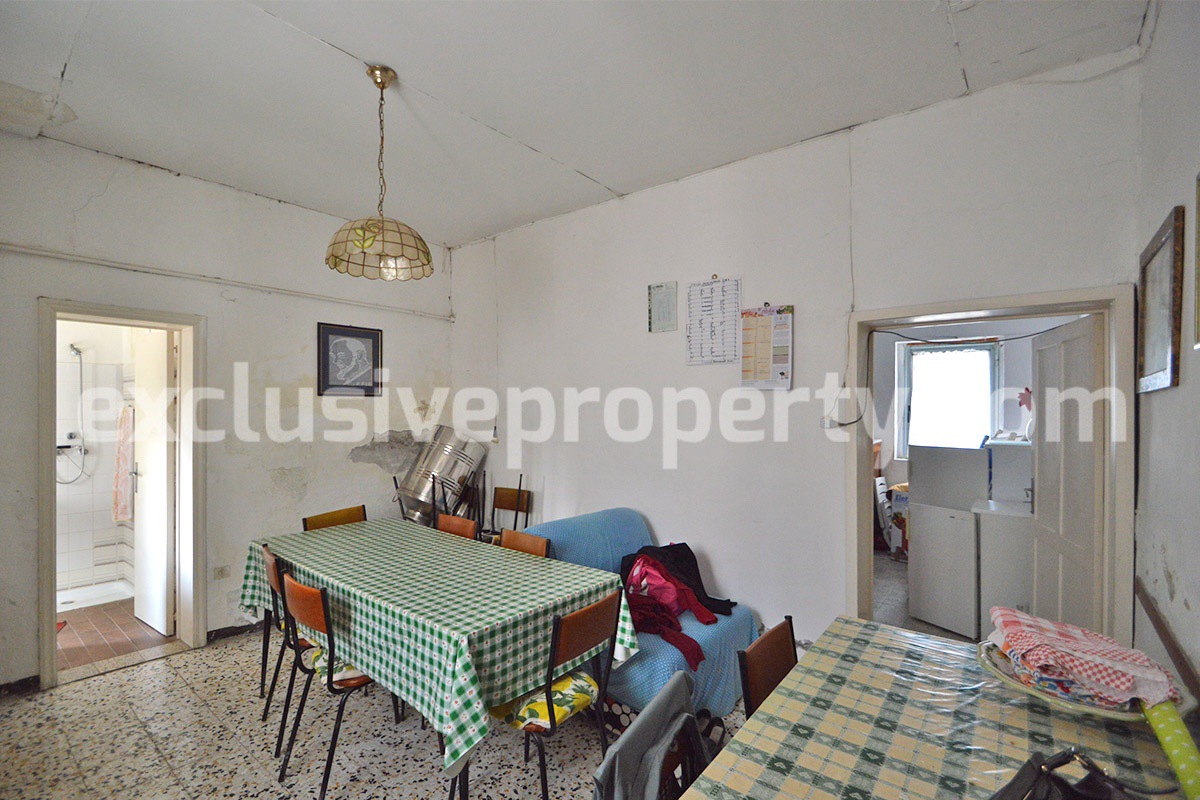 Detached house with land developed on one floor for sale in Scerni Abruzzo