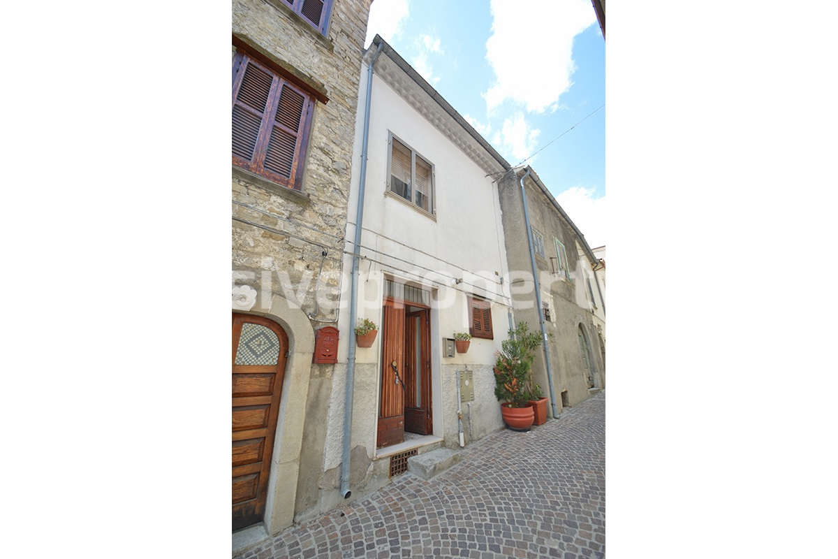 Two storey house in excellent condition with outdoor space for sale in Molise Italy 1