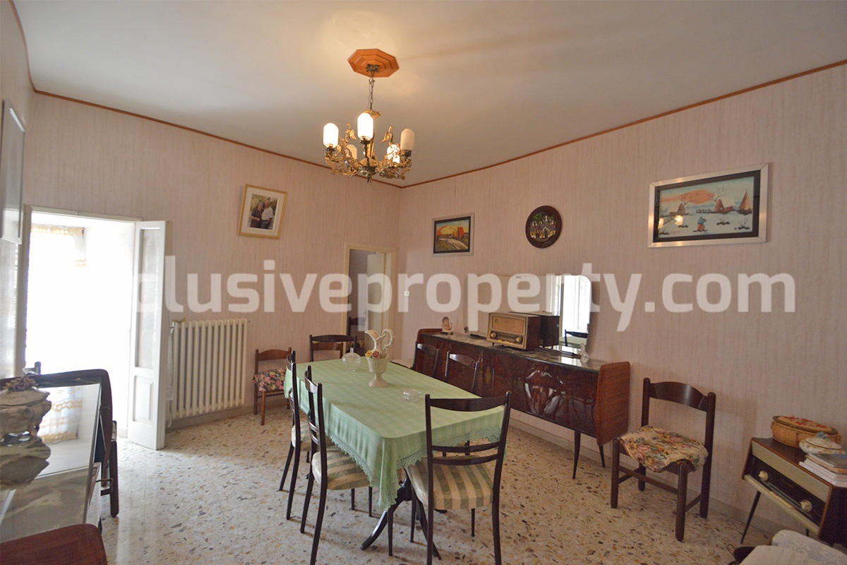 Two storey house in excellent condition with outdoor space for sale in Molise Italy 14