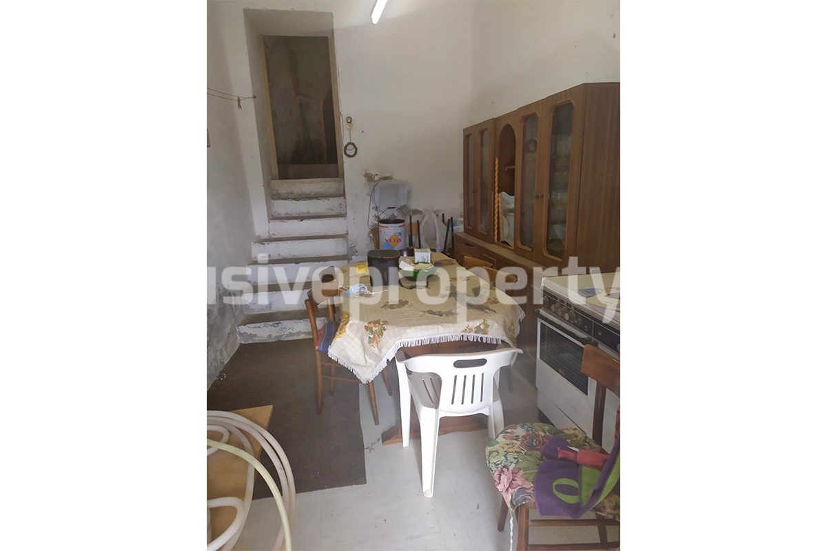 Two storey house in excellent condition with outdoor space for sale in Molise Italy