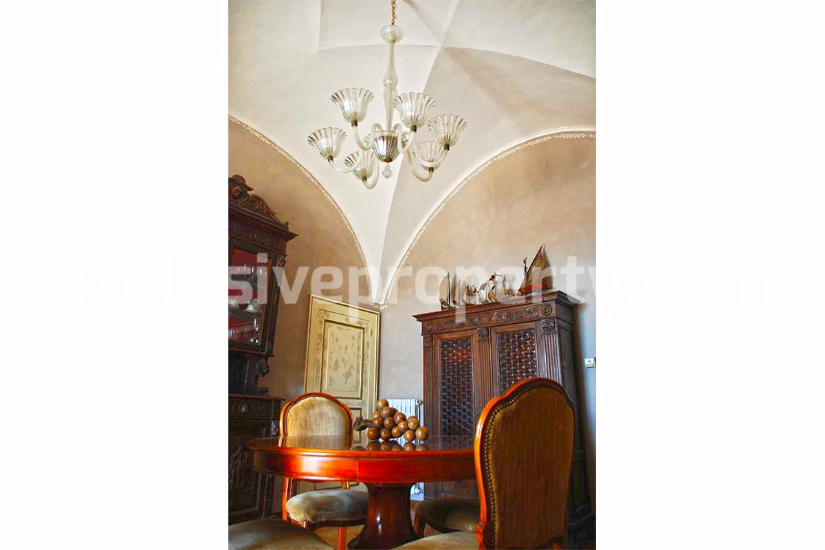 Portion apartment habitable of the Palazzo d Avalos for sale Vasto Abruzzo Italy 14