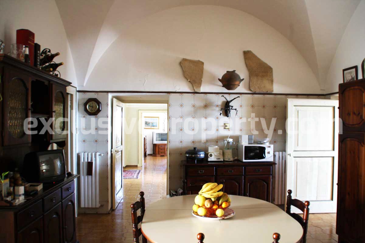 Portion apartment habitable of the Palazzo d Avalos for sale Vasto Abruzzo Italy 19