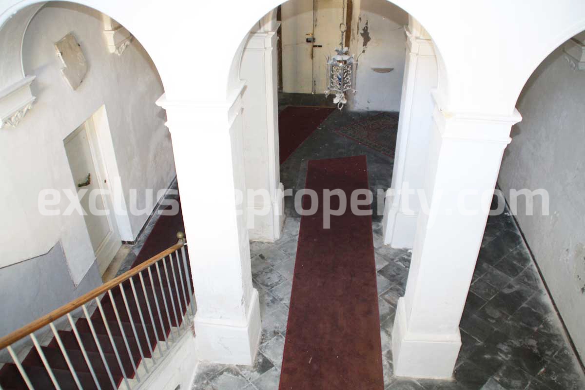 Portion apartment habitable of the Palazzo d Avalos for sale Vasto Abruzzo Italy 30