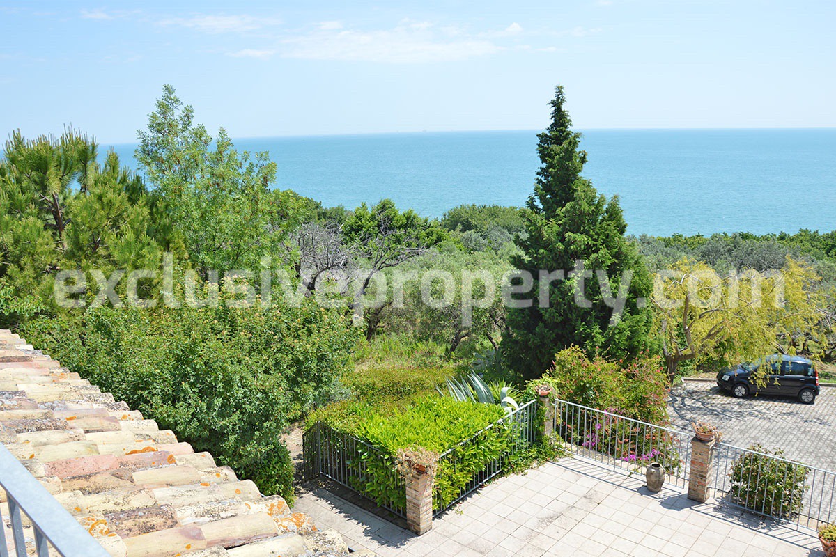 Luxury villa sea view for sale in Vasto Marina Chieti Abruzzo 42