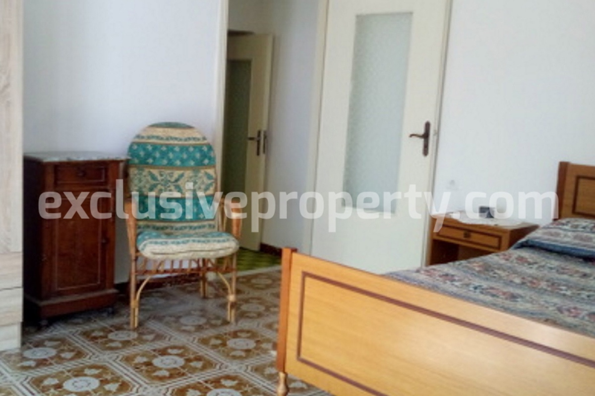 Spacious property with terrace composed of two connected houses for sale in the Molise Region