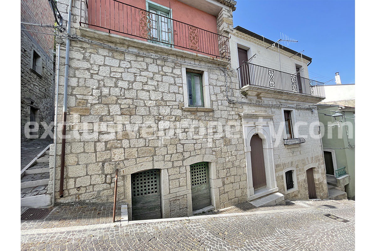 Property built completely in stone with ancient marble details for sale 54