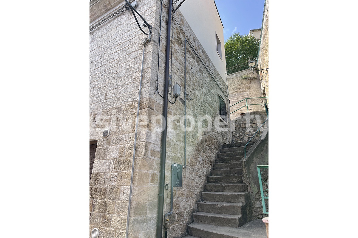 Property built completely in stone with ancient marble details for sale 5