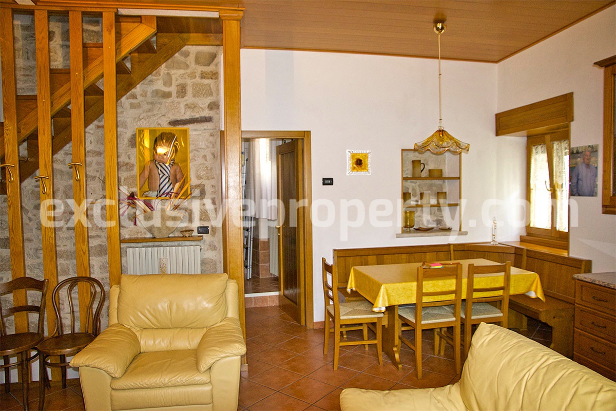 Property built completely in stone with ancient marble details for sale 18