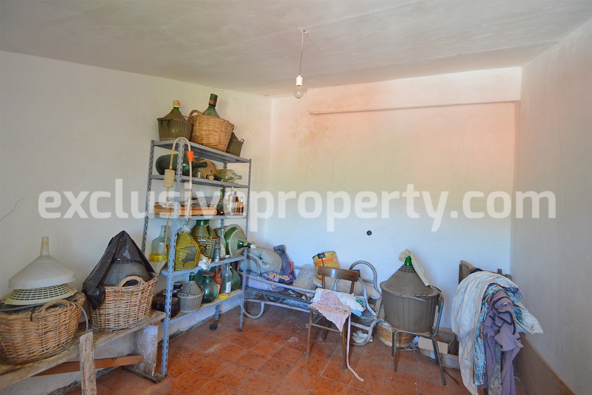 Property in ancient village for sale in Italy Region Molise Belmonte del Sannio
