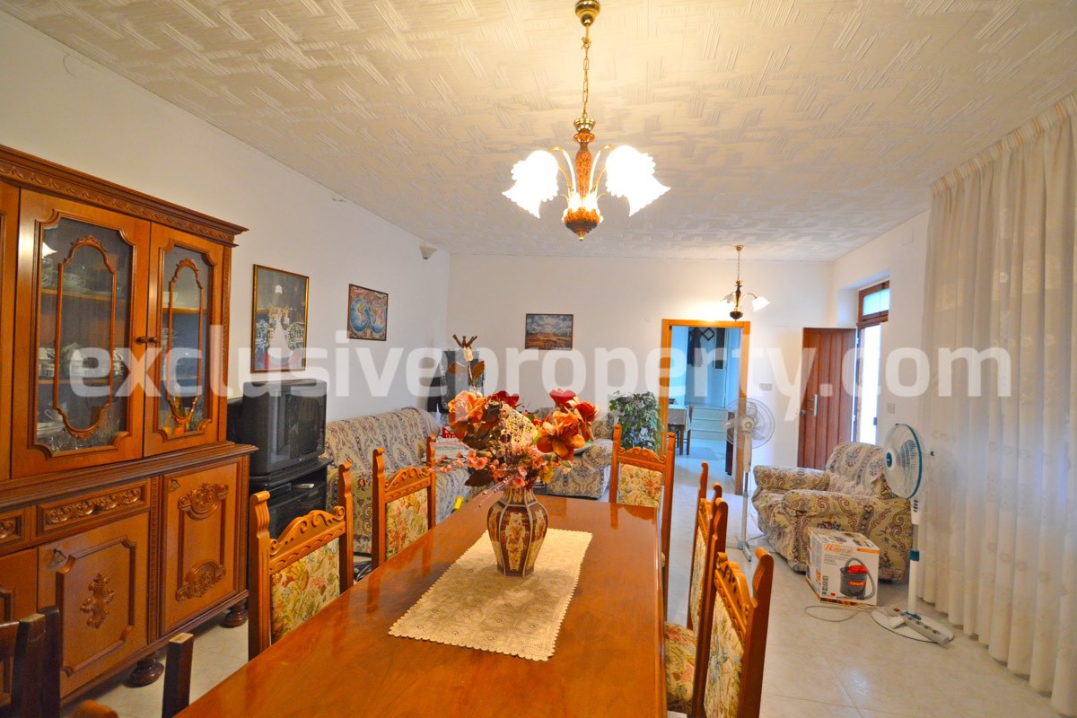 Detached country house with terrace  barn and land for sale in Abruzzo 10