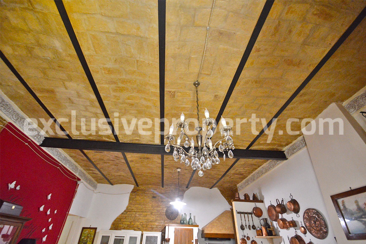 Characteristic brick house renovated in a rustic style for sale in Casalbordin 7