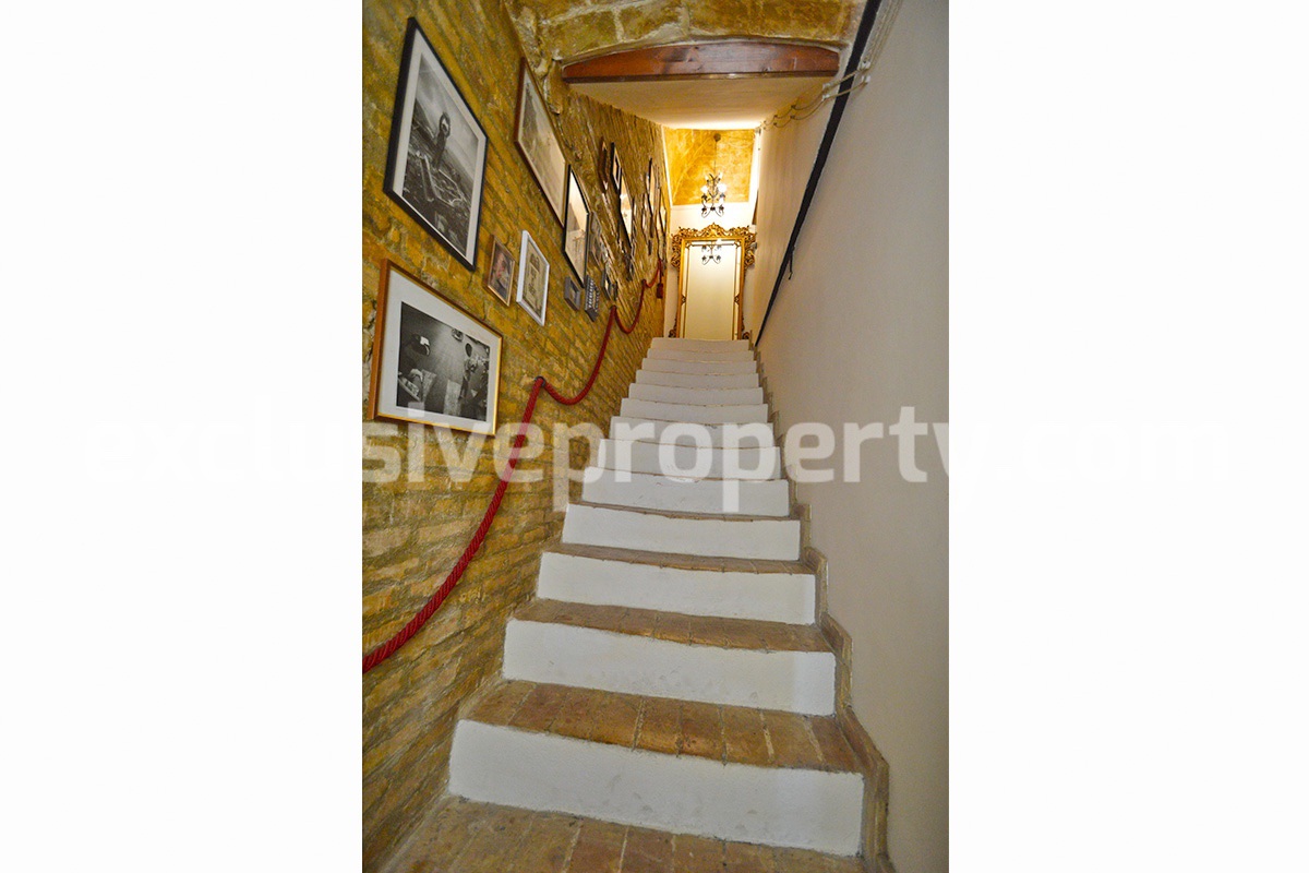 Characteristic brick house renovated in a rustic style for sale in Casalbordin 15