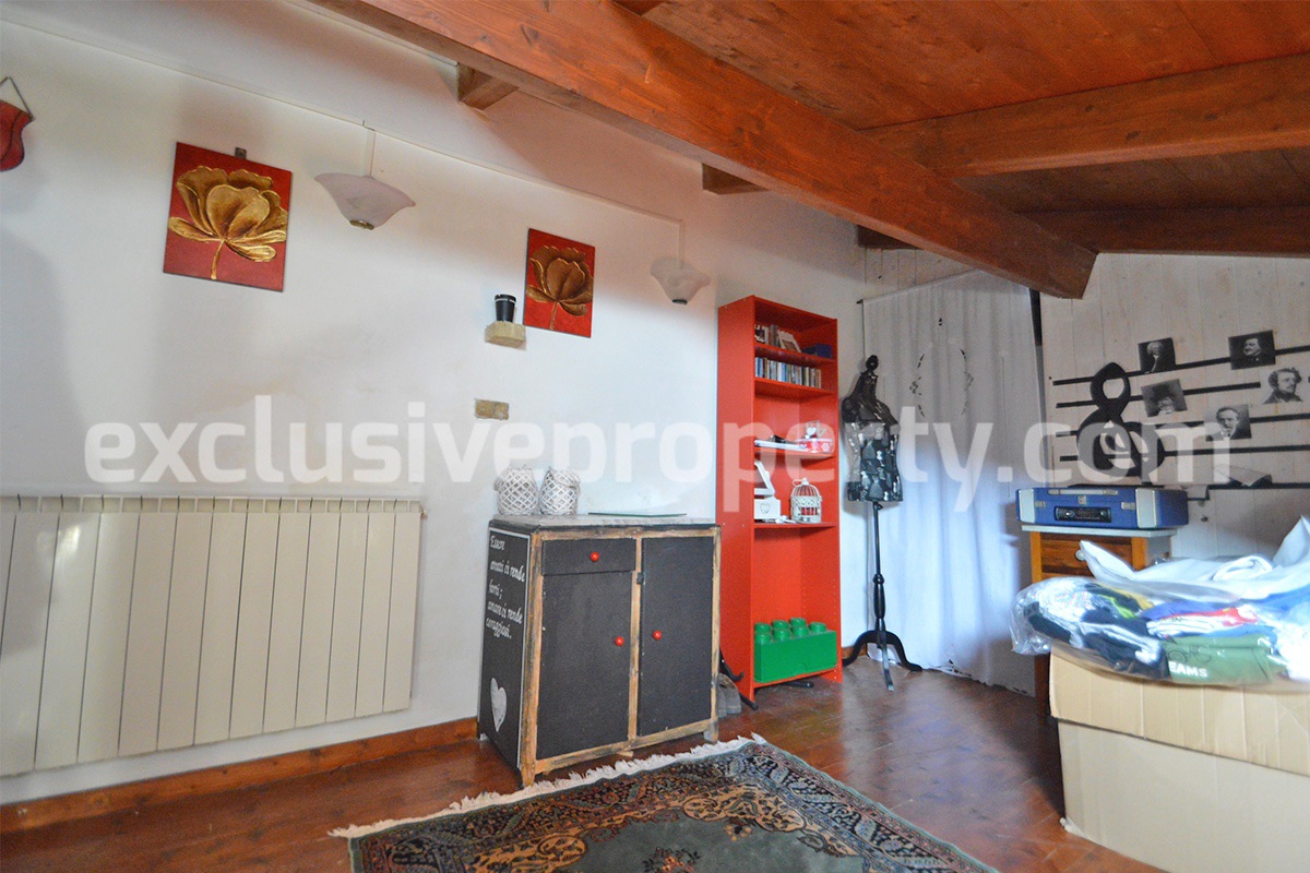 Characteristic brick house renovated in a rustic style for sale in Casalbordin 33