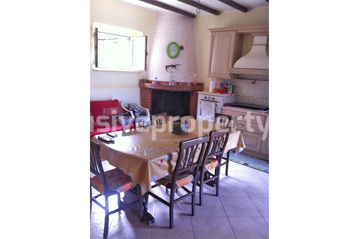 Renovated country house with rustic furniture for sale in the Molise Region 23