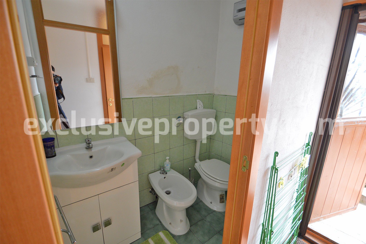 Recently renovated stone house for sale in Castelbottaccio Molise Italy