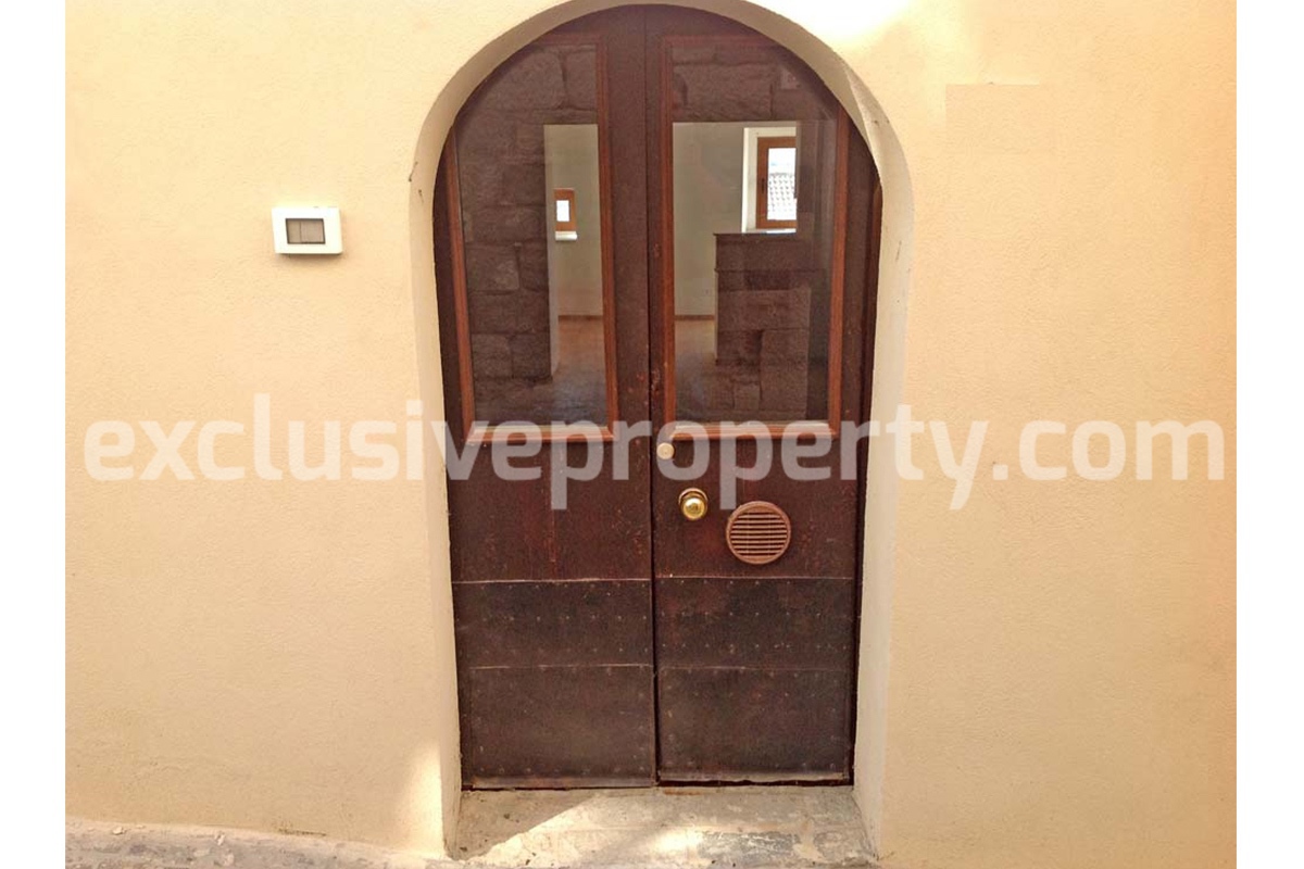 Apartment in restored stone wood loft for sale in Civitacampomarano Molise Italy 14